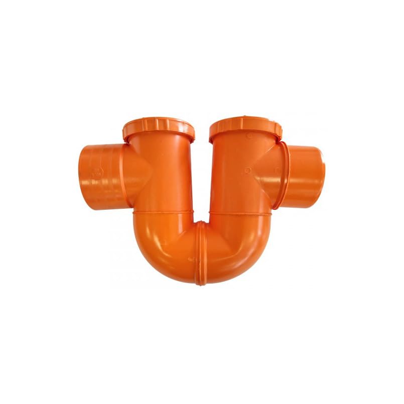 Sifone a "U" in pvc - Diametro 80