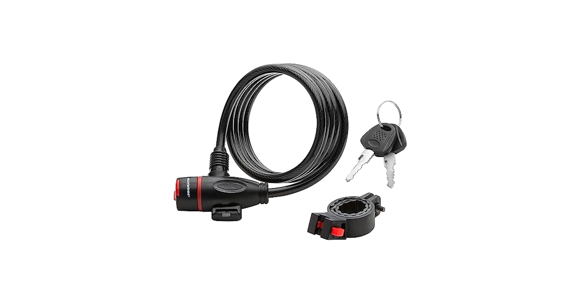 Amazon.com : Schwinn Bike Key Cable Lock in Braided Steel