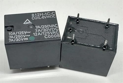 Relais 5 broches 812H-1C-C 6VDC pour circuit électronique de précision