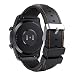 Produktbild MoKo Armband Kompatibel mit Galaxy Watch 3 45mm/Gear S3 Frontier/Classic/Galaxy Watch 46mm/Ticwatch Pro/Pro 3/Huawei Watch GT2 Pro, 22mm Silikon Nähten Sport Ersatzband Uhrenarmband, Schwarz