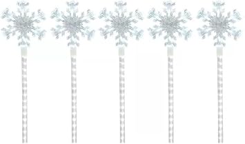 Members Mark Snowflake Pathway LED Lights, 5 Count Cool White