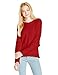 XOXO Juniors' Pointelle Dolman Pullover Sweater
