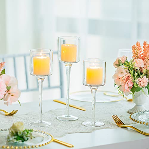 Tea Light Holder Votive Centerpieces - Glass Candle Holders Bulk For Wedding Table Centerpiece, Fit Floating Candle For Wedding Reception Decor, Home Decorations 30 Pcs #TOP2