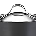 Anolon Nouvelle Copper Hard Anodized Nonstick Casserole Dish/ Casserole Pan with Lid - 4 Quart, Gray