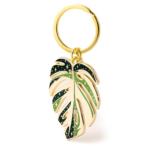 Monstera Deliciosa Keychain