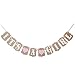 CheckMineOut IT IS A GIRL LOVE HEART Paper Garland Bunting Banner Christening Baby Shower Birthday Party Decoration Photo Props