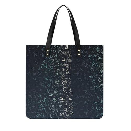 Sac à bandoulière Constellation Noire le tote bag idéal pour vos voyages et sorties