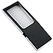 Lumagny Handheld Rectangular LED Magnifier | 2X Magnification with 4X Bifocal Lens | 4 LED Lights | Includes Leather Pouch | Ideal for Home, Office, Reading, Inspection