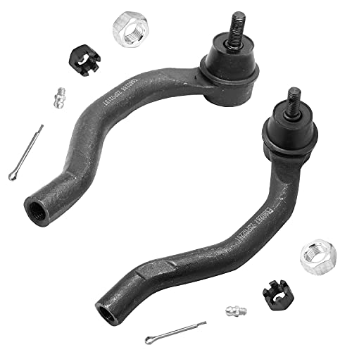 Image of Detroit Axle - Front End 8pc Suspension Kit for 2003-2007 Honda Accord, 2004-2008 Acura TSX, 2 Lower Control Arms 2 Ball Joints 2 Outer Tie Rods 2 Sway Bar Links Replacement