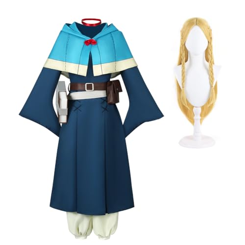 Cosplay Marcille Donato ensemble de déguisement jeu de rôle avec robe et châle de magicienne - 2