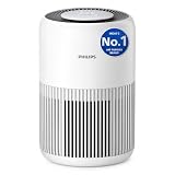 Philips AC0920 Smart Air Purifier for Home| Real Time AQI Display | Covers upto 300 sqft|Removes 99.97% of Viruses,Allergens,Dust and PM2.5 |HEPA Filter|Filter Life Upto 9000 Hrs | Ideal for Bedrooms