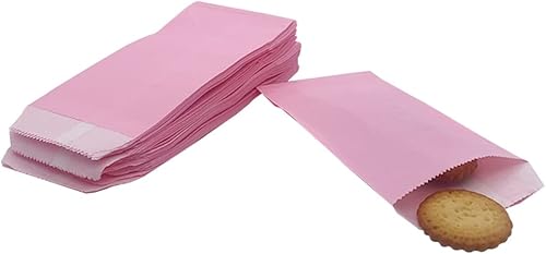 Vista 36 de Glassine - Bolsas de papel de caramelo negro, pequeñas cera, a prueba de grasa, bolsas planas para galletas para dulces, chocolate, pasteles