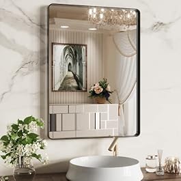 WEER Black Bathroom Mirror...