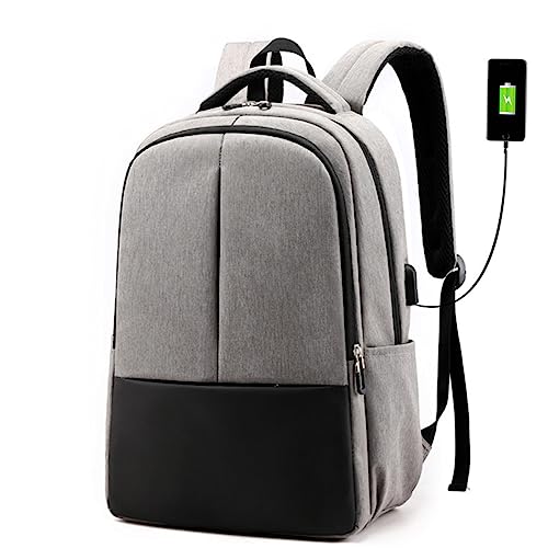 FELTECHELECTR Mochila Escolar con Cargador USB Portátil Gran Capacidad y Multifuncional Mochila de Viaje Uso