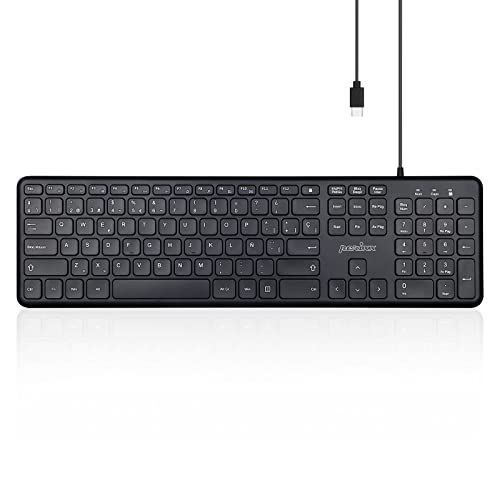 tipos teclados computadora Marca Perixx