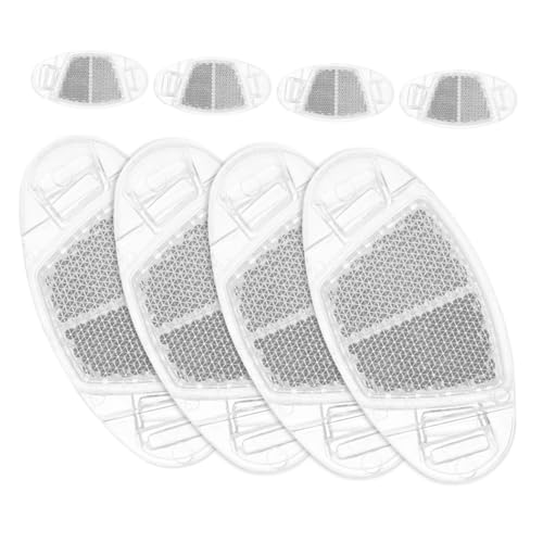 OUNONA 8個 自転車用高輝ホイールリム反射板 軽量製ポータブル警告ランプ 夜間ライディング 向上