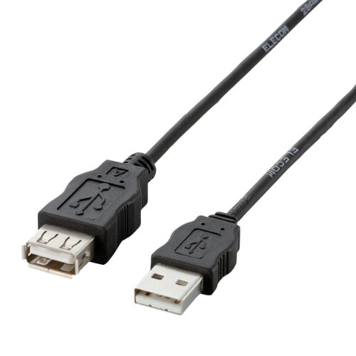 Amazon.co.jp: エレコム USBケーブル 延長 USB2.0 (USB A オス to USB