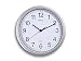 Produktbild Wanduhr MAULrun, Elegante Quarzuhr, Ø 25 cm, für Wohnbereiche, Schlafzimmer Küche oder Büro, große Ziffern-gut lesbar, Silber