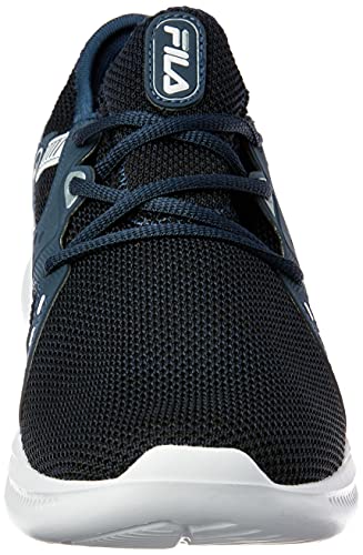 Tênis, Presence, Fila, Masculino, Marinho/Branco/Prata, 41