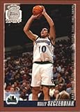 2000-01 Topps Tip-Off #62 Wally Szczerbiak NBA Basketball Trading Card
