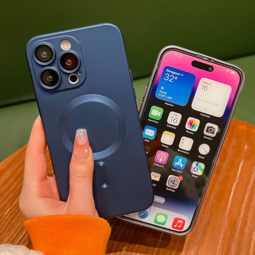 Coque iPhone 12 Pro compatible charge sans fil induction avec protection d'objectif photo vert mat - 5