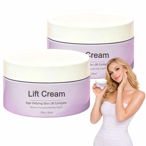 GosBio 2026 New Upgraded Lift Cream for Women, Advanced Anti-Wrinkle Firming Cream with Natural Anti-Aging Ingredients, Instant Face Lift Serum Alternative for All Skin Types (1 Bottle) 60ML