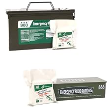 13 Days Emergency Food Ration Bars, 20 Year Shelf Life, Emergency Meals Survival Foods Bars, Emergency Supplies for Disaster Preparedness