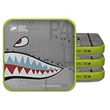 ACA Synergy Edge Professional Cornhole Bags Dual Sided 6x6 Bomber Gray