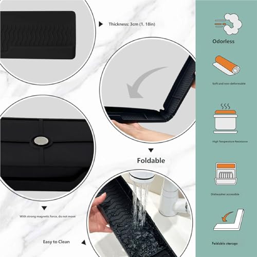 Panneau multi-appareils 76cm aimanté pour accessoires de four