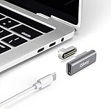 【Qualitätsgarantie】Jeder Magnet USB C Adapter wird manuell getestet. Unsere 60-tägige Geld-zurück-Garantie und die 6-monatige Garantie garantieren, dass Sie zufrieden sind.