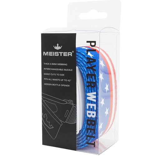 Meister Player Golf Web Belt - Adjustable & Reversible2