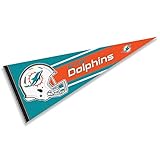 Miami Dolphins Official 30 inch Large Pennant