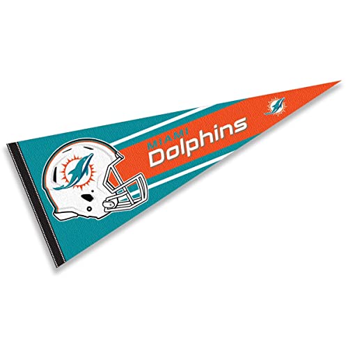 Fanion Miami Dolphins WinCraft 30 pouces pour decoration