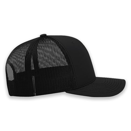 Gorra Patchtown Trucker Negra y Blanca Unisex miniatura 2