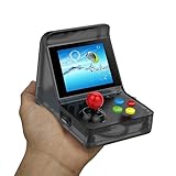 Arcade Game Console Mini Arcade Machine Functional Arcade Cabinet Retro Electronic Games 3” Full Colour Screen Built in 520 Games Speaker or Battery