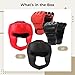 yeeplant Sparring Training Protection, 4 Pcs Boxing Gloves and Headgear Set; 2 Pairs of Gloves and 2 Headgear, Foam Padding & Pu Leather Boxing Protective Gear