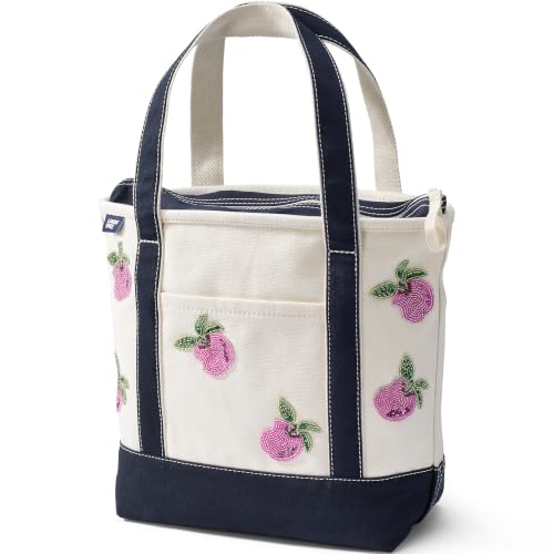 Image of Lands' End Zip Canvas Tote