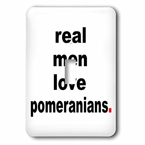Interrupteur unique Poméranien 3dRose lsp_123079_1 cadeau idéal pour maître
