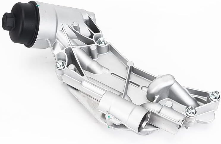 Miniatura 7 de 93186324 25199751 Enfriador de aceite de motor con conjunto de filtro de aceite 93186324 Reemplazo para GM Chevrolet Cruze Aveo Aveo5 Sonic,