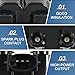 Ignition Coil 2pcs Replacement For Ford Escort Contour Mustang Ranger Expedition Explorer B2300 B2500 Grand Marquis Mountaineer Continental Mark VIII Town Car Replace FD480, FD487, DG435, DG449, DG454