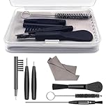 Hearing Aid Cleaning Kit – Complete Hearing Aid Cleaner Set | Earwax Cleaner Tool Sets Hearing Aid Brushes Wire for Cleaning