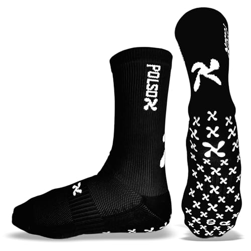 Grip Soccer Socks – Anti-Slip Sports Socks for Men, Women & Youth – Non-Slip Athletic Socks with X-Grip Pads