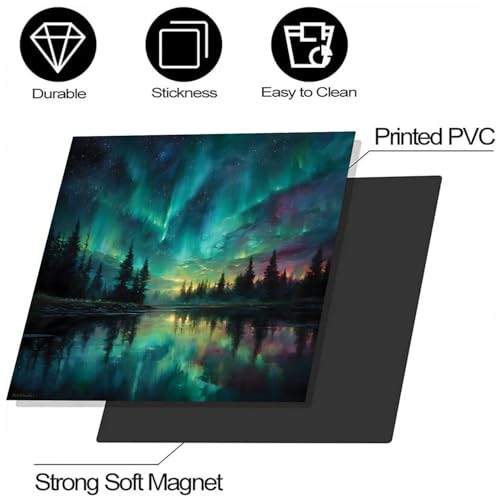 Image of BVBOX Dishwasher Magnet Cover 23 inchx26 inch, Reusable Magnetic Refrigerator Covers, Decorative Magnets Cover Fridge Door Skin Panel Stickers for Home Kitchen Appliance