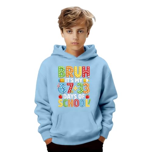 Sweatshirts garçon imprimé graphique pour offrir un sourire à votre enfant