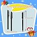 2 Pack Grooved Cursive Handwriting Workbook,Reusable Handwriting Practice Copybooks,Cursive Writing Practice Book for Kids Beginners