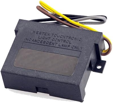 Westek 6503HBLC Universal Wire-in Touch Dimmer Replacement Kit, 150W - Quantity 5