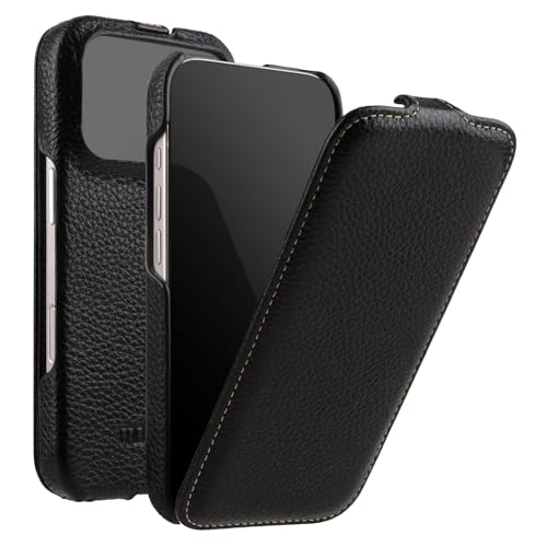 Coque cuir à rabat iPhone 17 Pro Max pour le quotidien