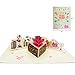 Akeydeco 3D Pop Up Birthday Cards Handmade Greeting Cards with Envelopes for Sister/Mom/Wife/Kids/Boy/Girl/Friend (3 Pack)