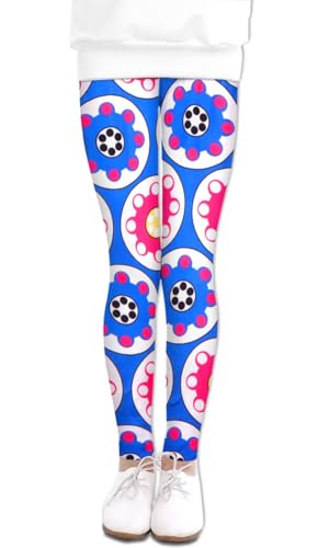 Image of LUOUSE 3 Pack Teen Girls' Cute Stretch Dance Leggings Little Kids Slim Fit Pants Full Length Size 12-13 Years