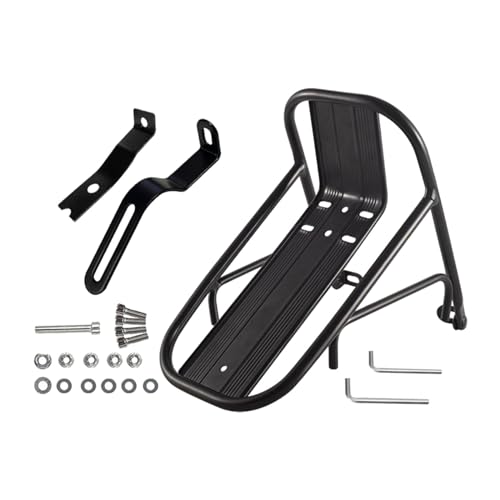 Amagogo Fahrrad Front Gepäckträger Rack Fahrrad Front Rack Stamm Halter...